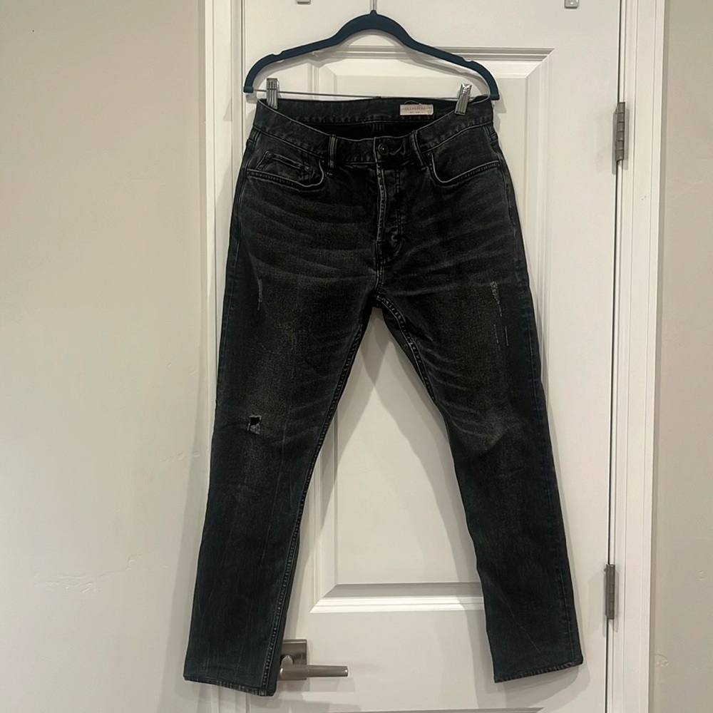 Allsaints Rex denim size 30w. Lightly worn, great condition